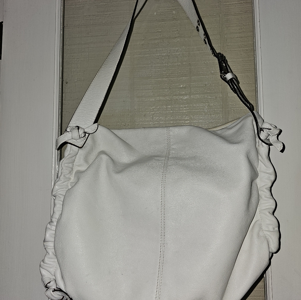 White CB Collection, Made in Italy, Shoulder bag, 11x15in
